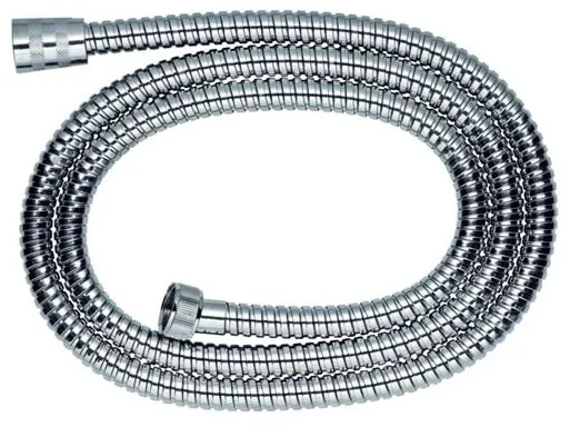 Saniscan Basis dusjslange, 2,0 meter, krom