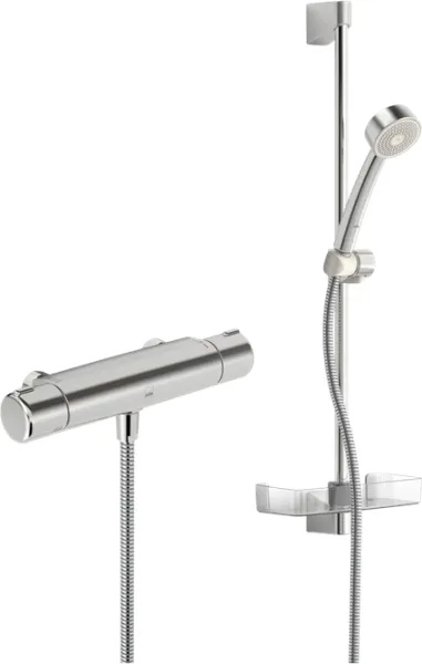 Oras Apollo dusjsett med Nova termostatbatteri, krom