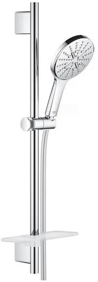 Grohe Rainshower SmartActive 130 dusjsett, 3 stråletyper, krom