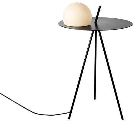 Estiluz Circ 3725 Gulvlampe Sort