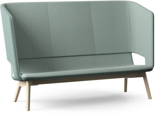 Twist & Sit Soft - 3 pers høy lounge sofa med ben
