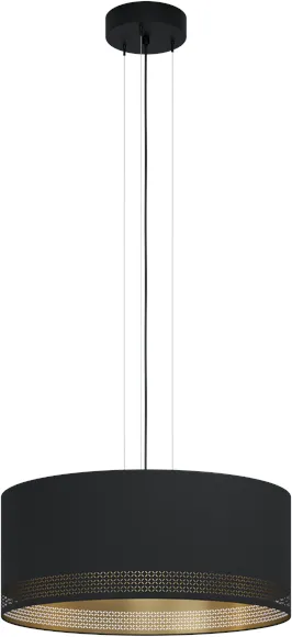 EGLO ESTEPERRA pendant light black