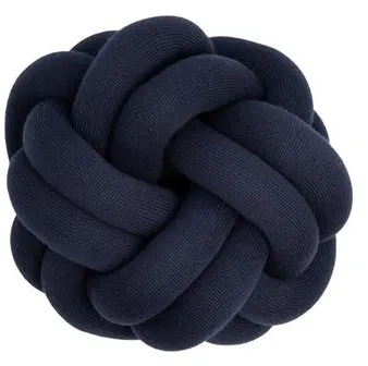 Design House Stockholm Knot Pute Mørkeblå
