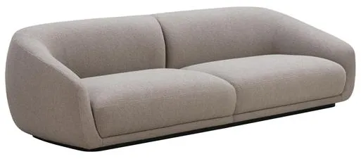 Wendelbo Montholon Sofa 3-seter Cuddle 04/Sort Beiset Eik