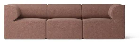 Audo Eave 86 3-seters sofa Konfigurasjon 2 Bordeaux