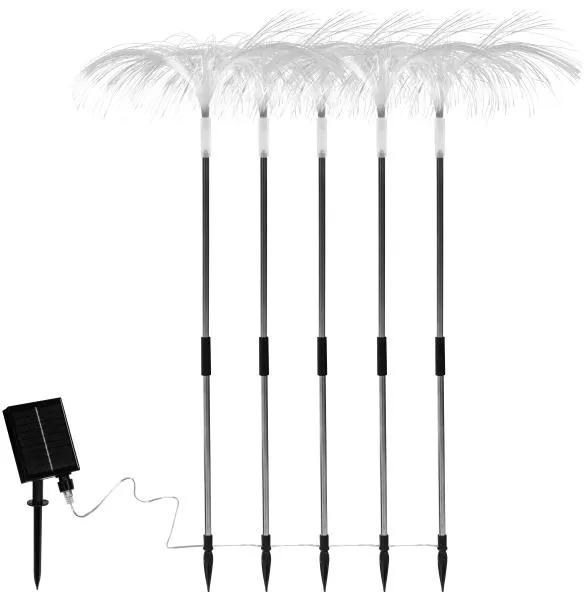 Solcelle spyd i varm hvid