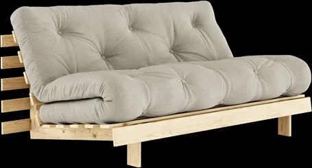 Karup Design Roots Sovesofa med madrass 160x200 914 Lin/Pine