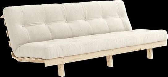 Karup Design Lean Sovesofa med madrass Alpha 130x200 Lin/Raw
