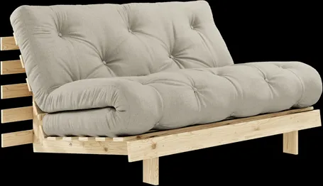Karup Design Roots Sovesofa med madrass 140x200 914 Lin/Pine