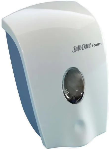 Utgår: Soft Care Foam, dispenser skumsåpe, ABS plast hvit