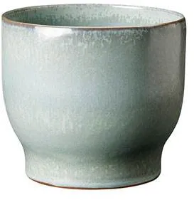 Knabstrup Keramik blomsterpotte, soft mint - Ø:12,5 cm