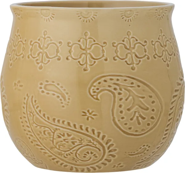 Rani, Urtepotte, gul, steingods