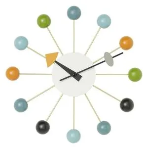 Vitra Ball Clock Veggur Flerfarget